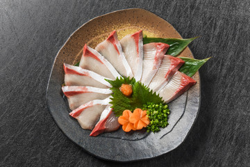 ぶりしゃぶ　Shabu-shabu Japanese food of yellowtail