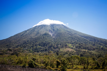 Fototapeta premium Concepcion Volcano View from Ometepe Island, Nicaragua