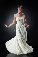 Fototapeta premium Młoda panna młoda