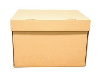 cardboard box for package object