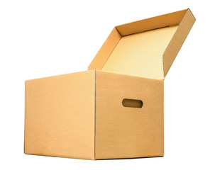 cardboard box for package object