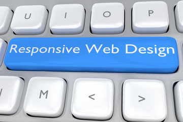 Responsive Web Design concept
