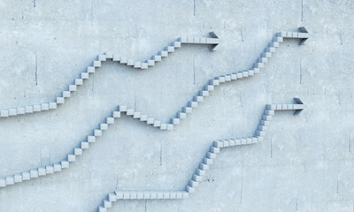 Growth and progress concept