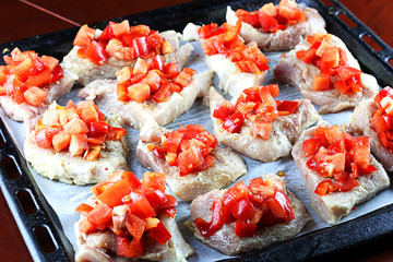 steak in a frying pan