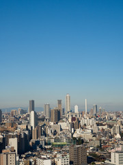 Obraz premium 池袋の高層ビル