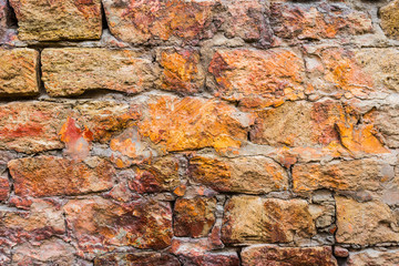 Old stone wall texture background