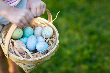 Colorful Easter eggs
