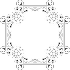 Obraz premium Frame Border Design