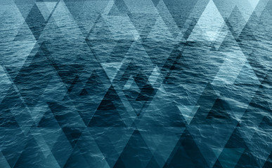 background. unusual image of the sea