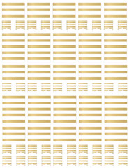 Black and gold  boxes, half boxes and small flags printable planner stickers