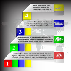 Tape rising and falling transport