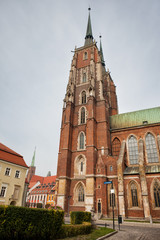 Obraz premium Cathedral of St. John the Baptist in Wroclaw