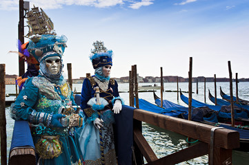 Carnival mask in Venice.