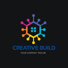 Creative idea logo,Brain logo,learning logo,education logo,mine and human logo design,vector logo template