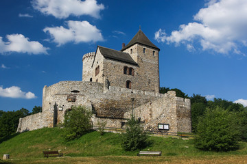 Fototapeta na wymiar Ruins of the medieval castle of Bedzin, Poland