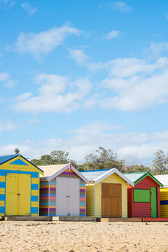 Brighton Beach, Melbourne, Victoria, Australia.