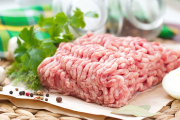 Raw minced meat