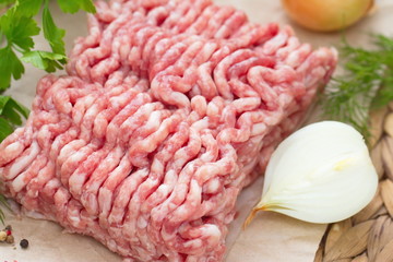 Raw minced meat