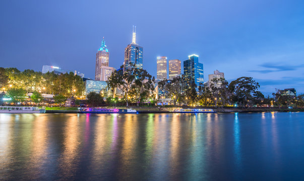 Melbourne cityscape, Australia.