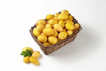 basket of potatoes