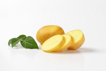 fresh new potatoes