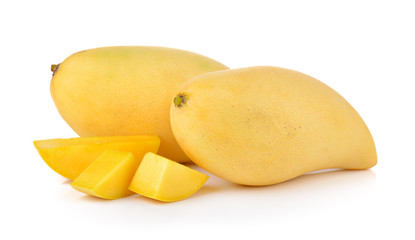 mango on white background