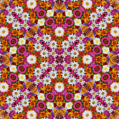 Flower background for a congratulation, Seamless background.