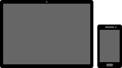 Tablet und Smartphone