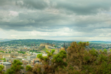 Fototapeta na wymiar Edinburgh Cityscape