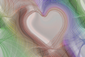 abstract heart