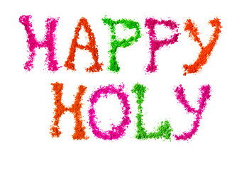 Happy Holi Festival! Banner for Holi Celebration party