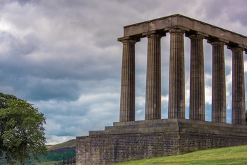 Obraz premium National Monument of Scotland Edinburgh