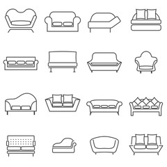 Sofa Icons.