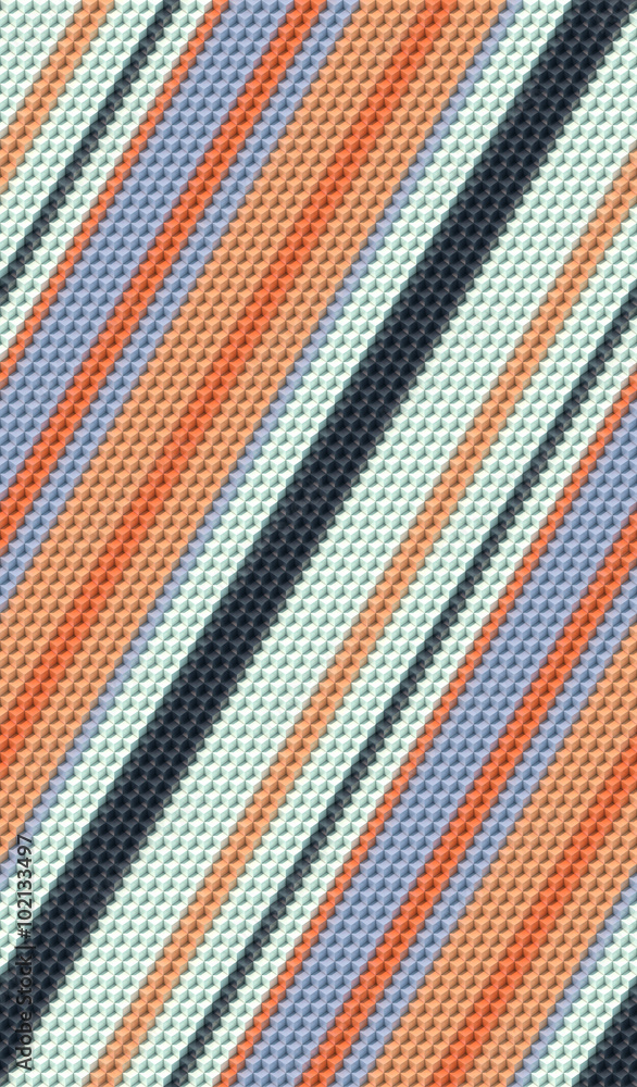 Poster Colored cubes seamless pattern background