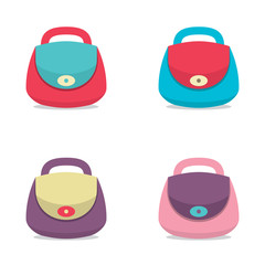 Obraz premium Women Bags Vector Illustration.