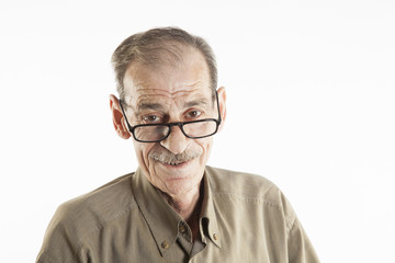 eyeglasses old man
