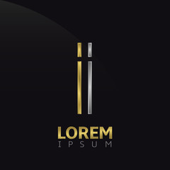 I letter logo