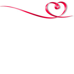 Decoration frame background - stylized heart - Valentine card