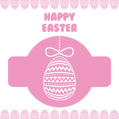 Happy Easter design 