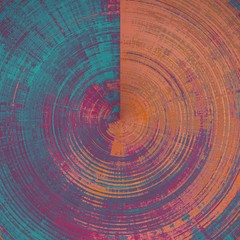 Old texture with delicate abstract pattern as grunge background. With different color patterns: brown; red (orange); blue; pink; purple (violet)