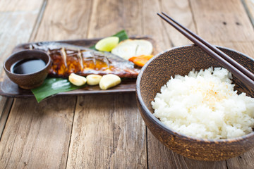 Grilled Mackerel Japanese Style