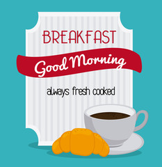 Breakfast food design 