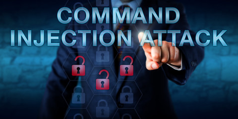 Attacker Touching COMMAND INJECTION ATTACK