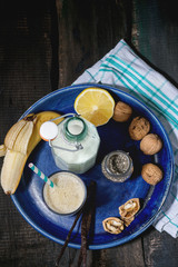 Milk Banana smoothie