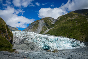 Fox Glacier terminal South Island New Zealand