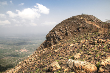 Landscape in Amedzofe, Volta Region, Ghana.