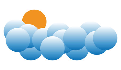 Nuvola e sole