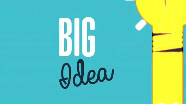 Big idea icon design, Video Animation