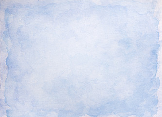 Painted abstract background on textured paper