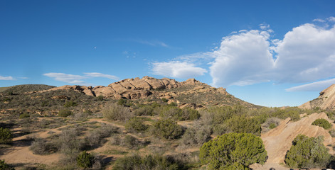 Rock Ridge in Mojave Desert